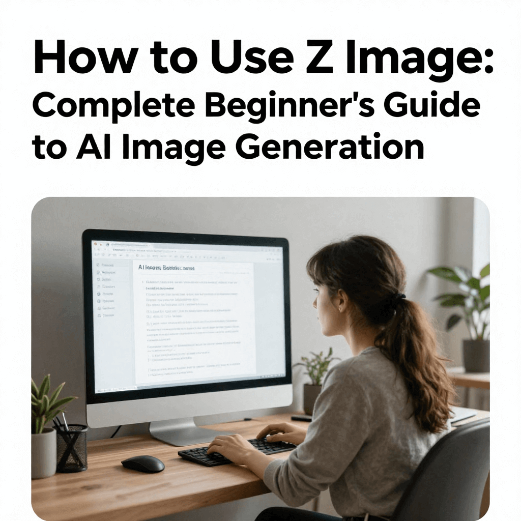How to Use Z Image: Complete Beginner's Guide to AI Image Generation